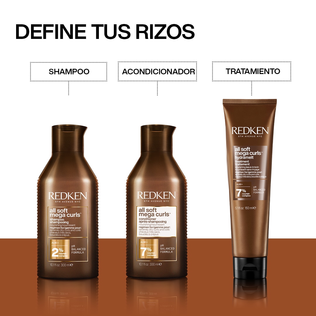 LEAVE-IN ALL SOFT MEGA CURLS (TRATAMIENTO PARA CABELLO RIZADO SEVERAMENTE SECO)